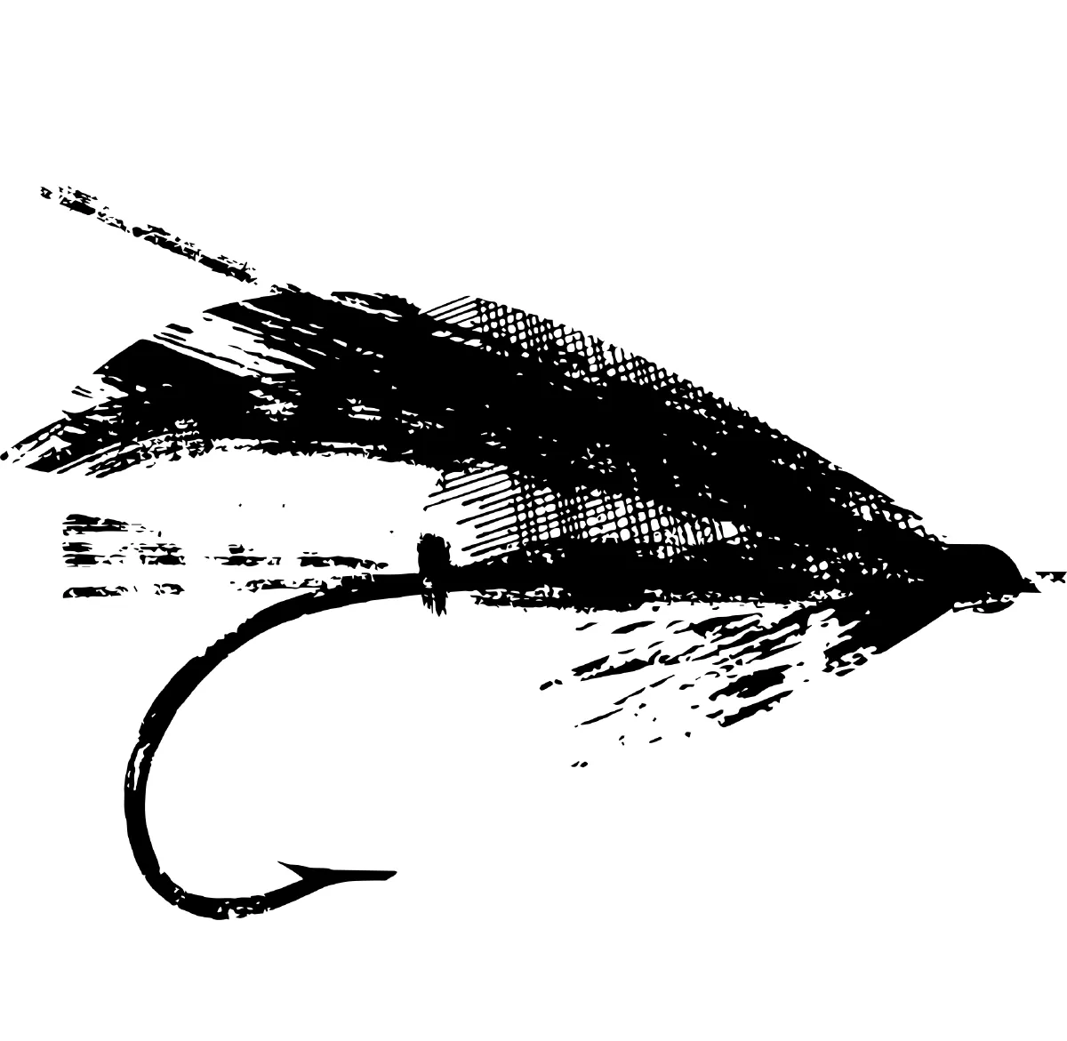 Lange fishing fly logo