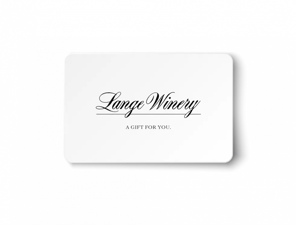 Lange Winery gift card