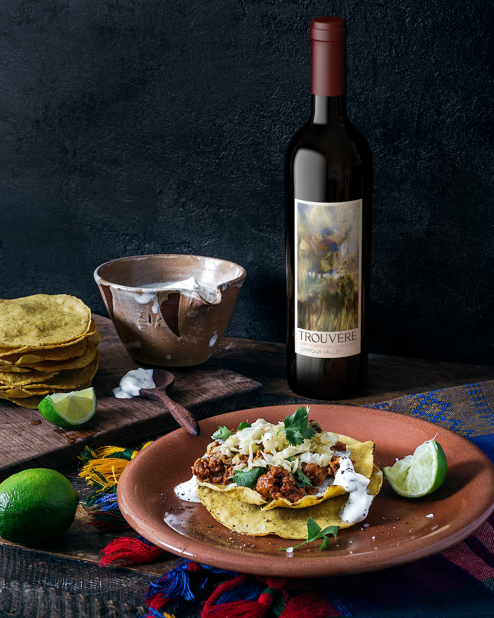 OUTSHINERY-ChorizoTostadasTempranillo-TrouvereReserve-2015-WEB