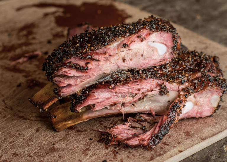 Pepper Glazed Sticky Pork Rib